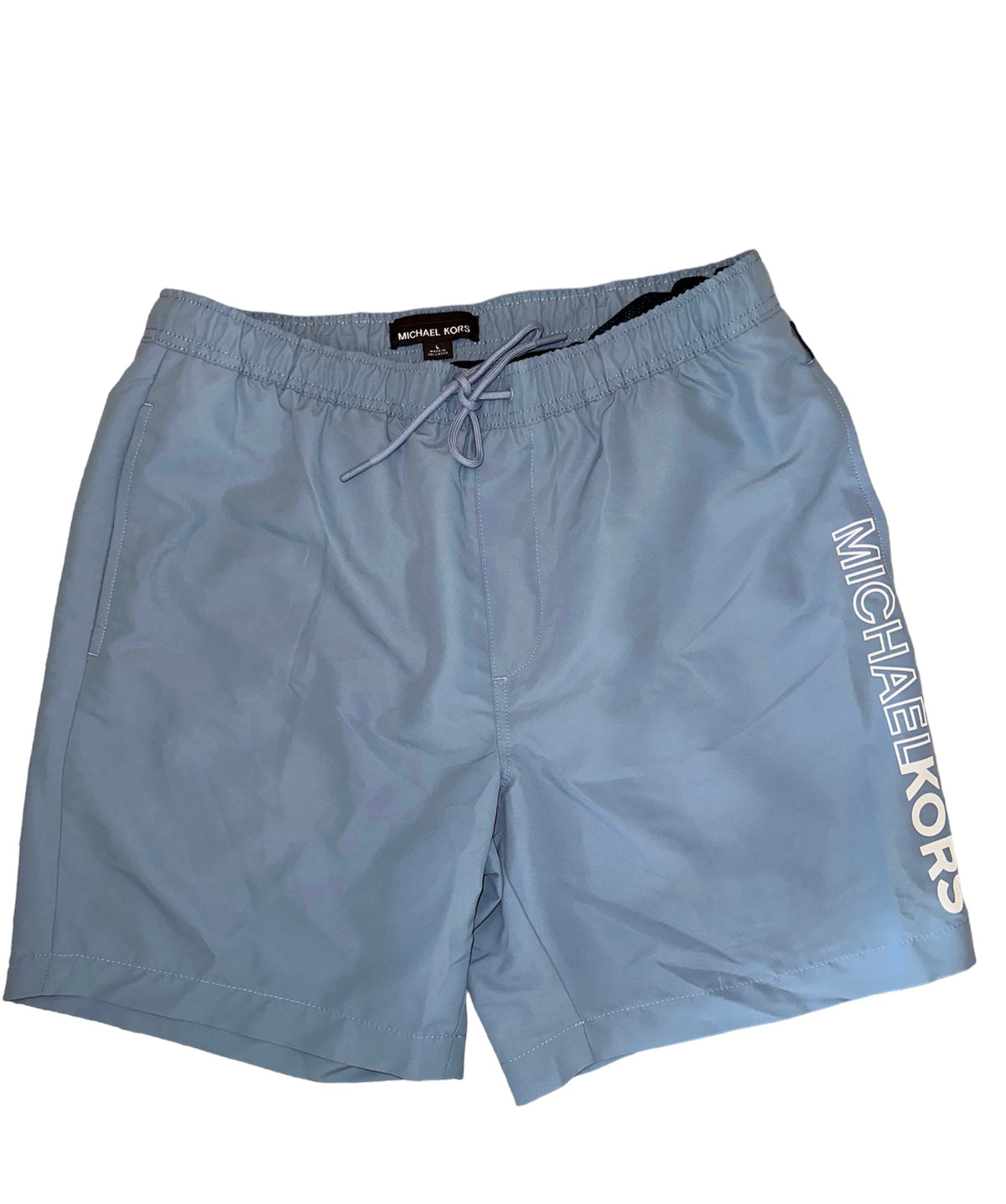 Michael Kors Light Blue Swim Trunk