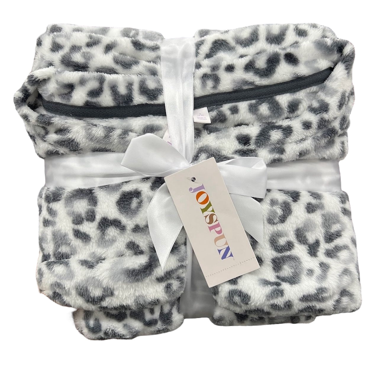 Joyspun Women's Embossed Plush Hoodie and Joggers Pajama Set, 2