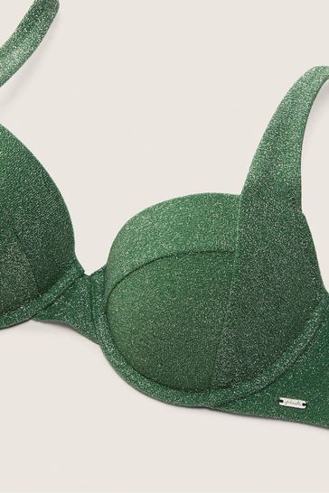 Victoria's Green Shimmer Bralette