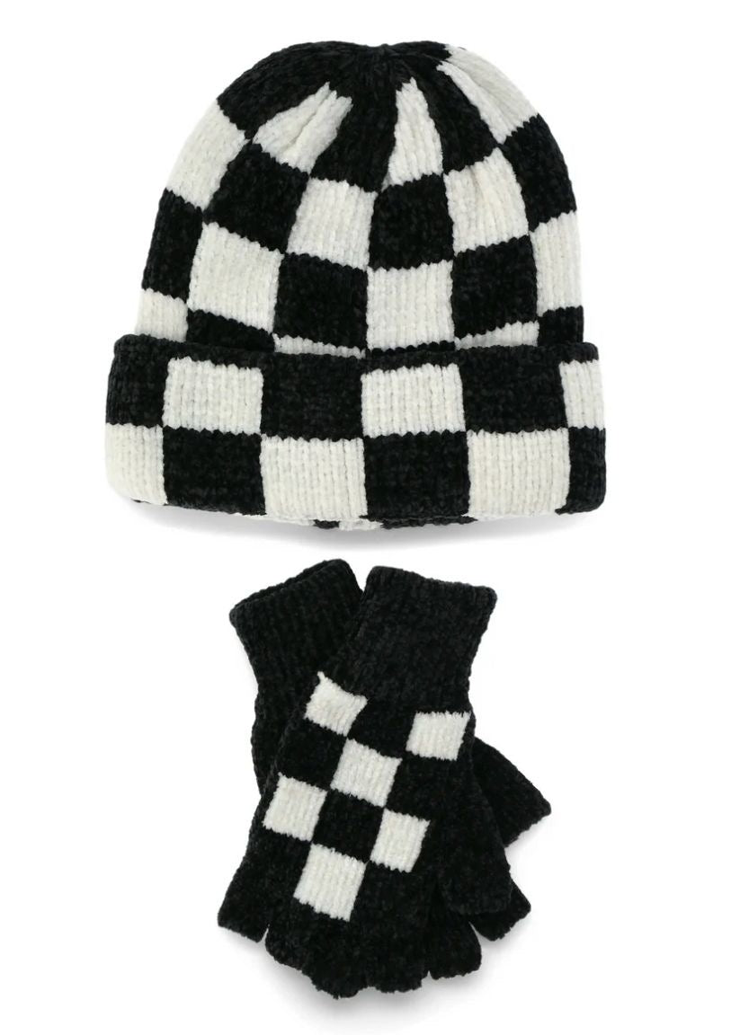Madden NYC Women's Gloves and Beanie 2-Piece Set
