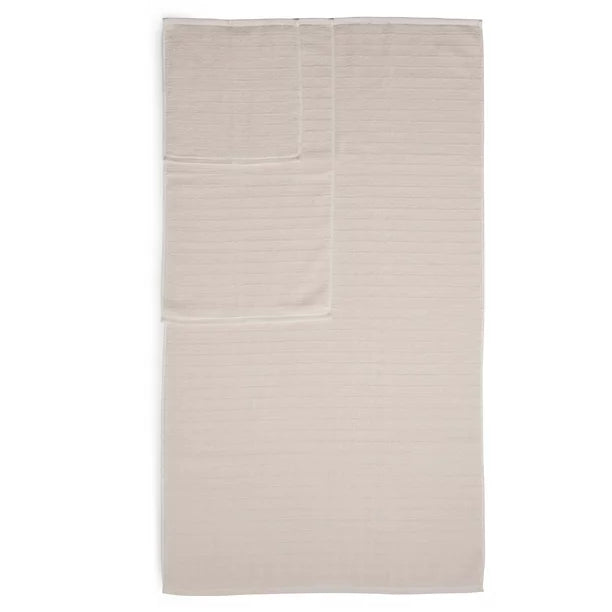 Soft Cotton Loop 6 Piece Bath Towel Set, Blush