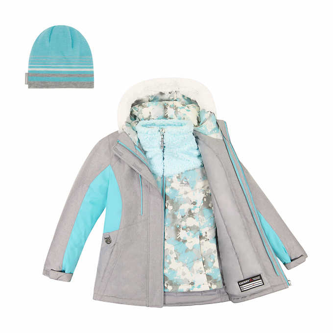 Jackets and Beanie 3 Pieces Set