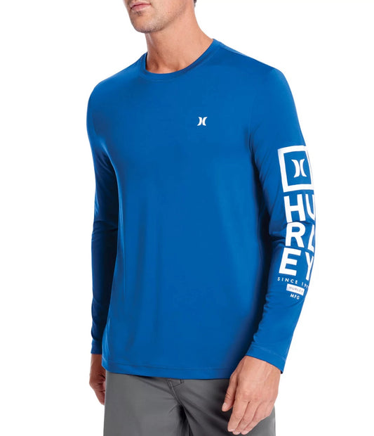 HURLEY BLUE LONG SLEEVE SHIRT