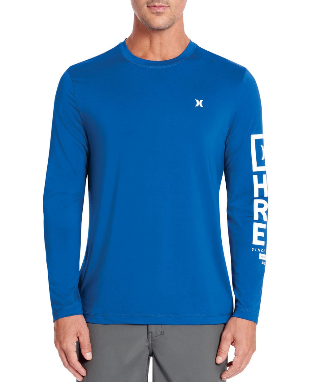 HURLEY BLUE LONG SLEEVE SHIRT