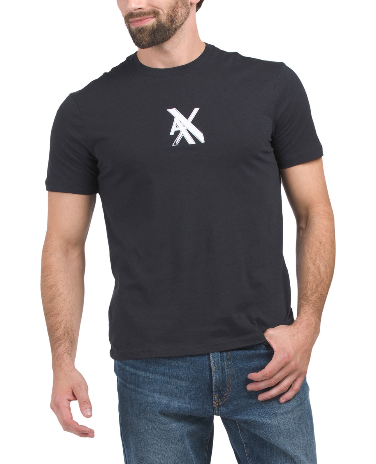 ARMANI EXCHANGE Black T-Shirt