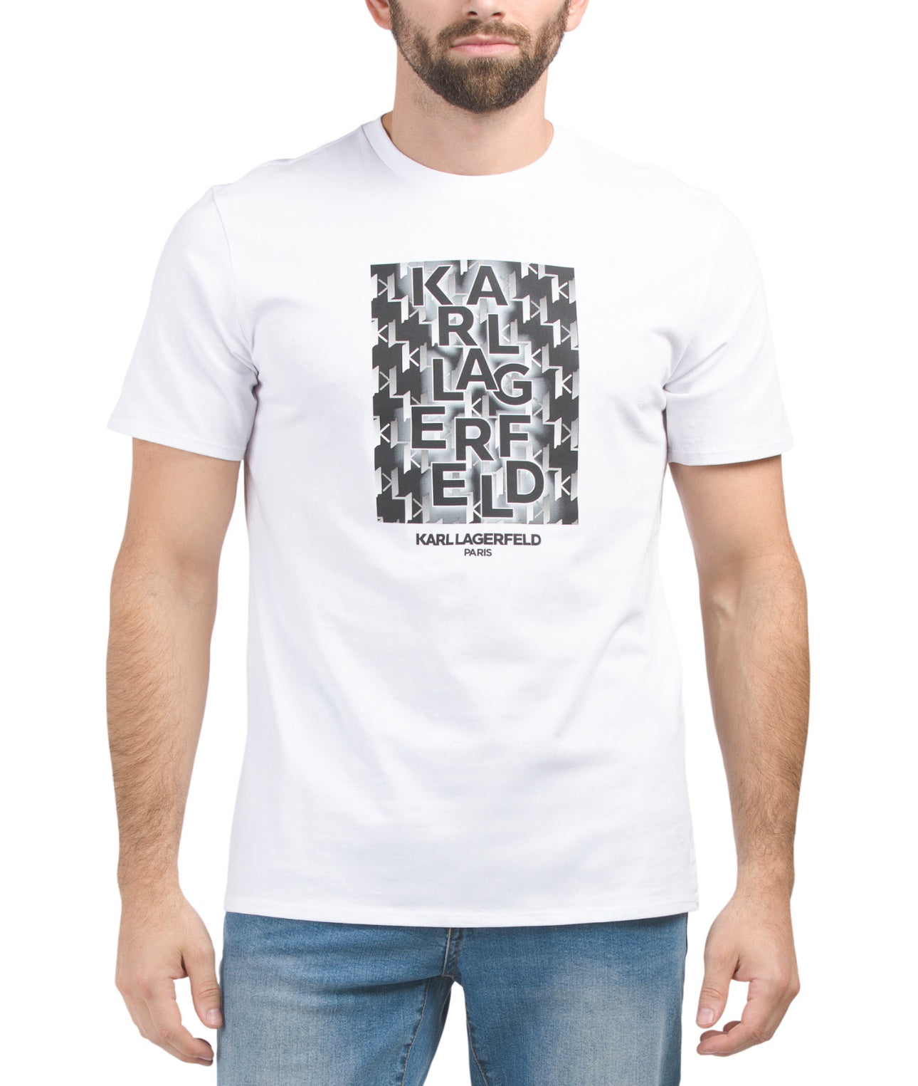 KARL LAGERFELD White Tee