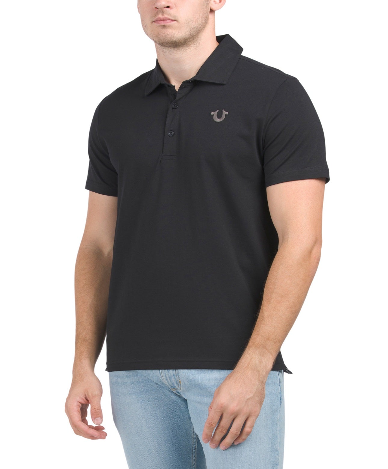 True Religion Polo Black