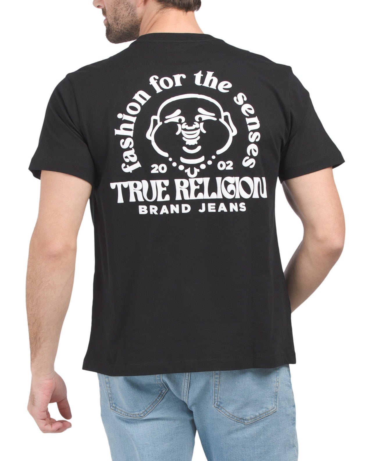 TRUE RELIGION BLACK TEE