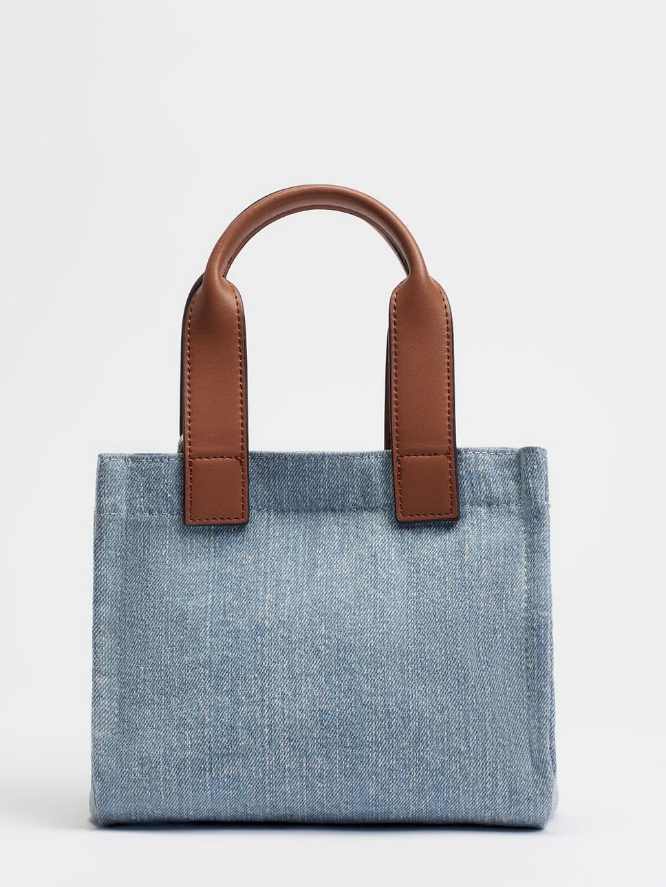 TRUE RELIGION MINI DENIM TOTE BAG