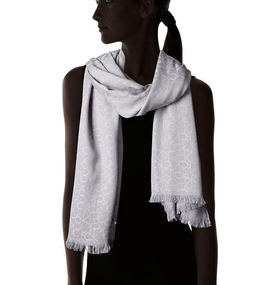 CALVIN KLEIN GREY SCARF