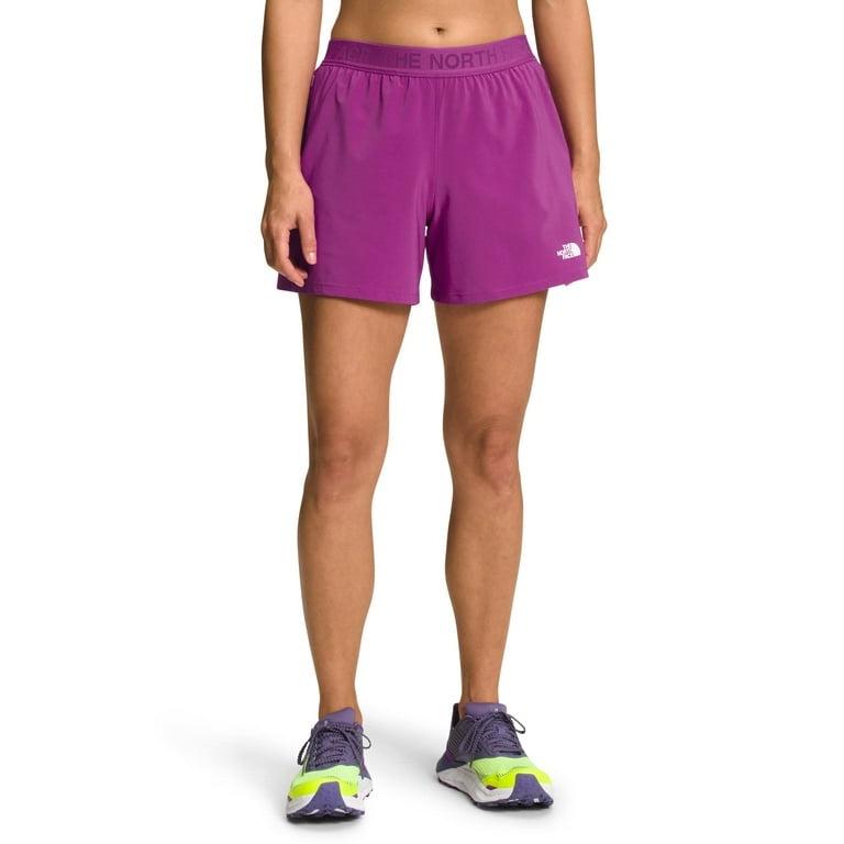 THE NORTH FACE PURPLE LOGO SHORT