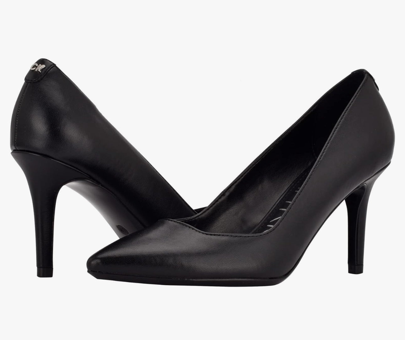 CALVIN KLEIN BLACK HEELS