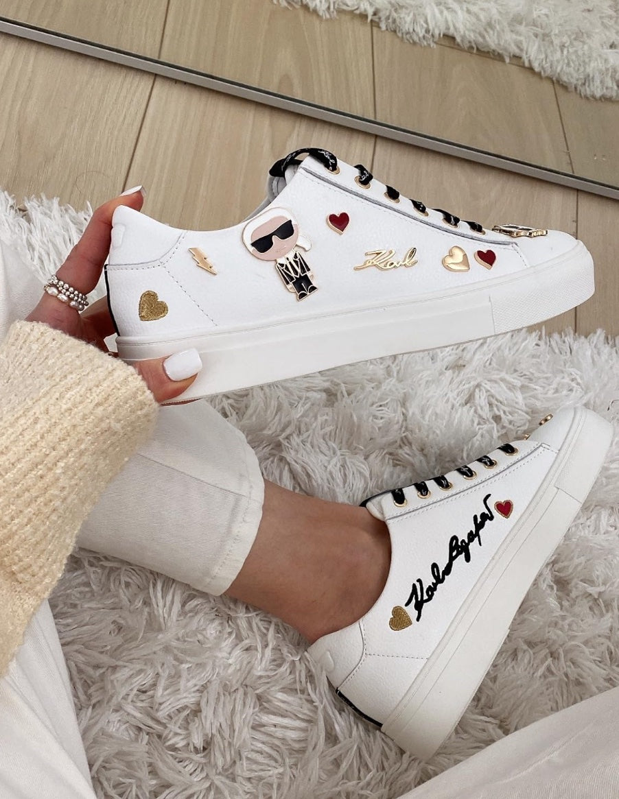 KARL LAGERFELD WHITE SNEAKERS