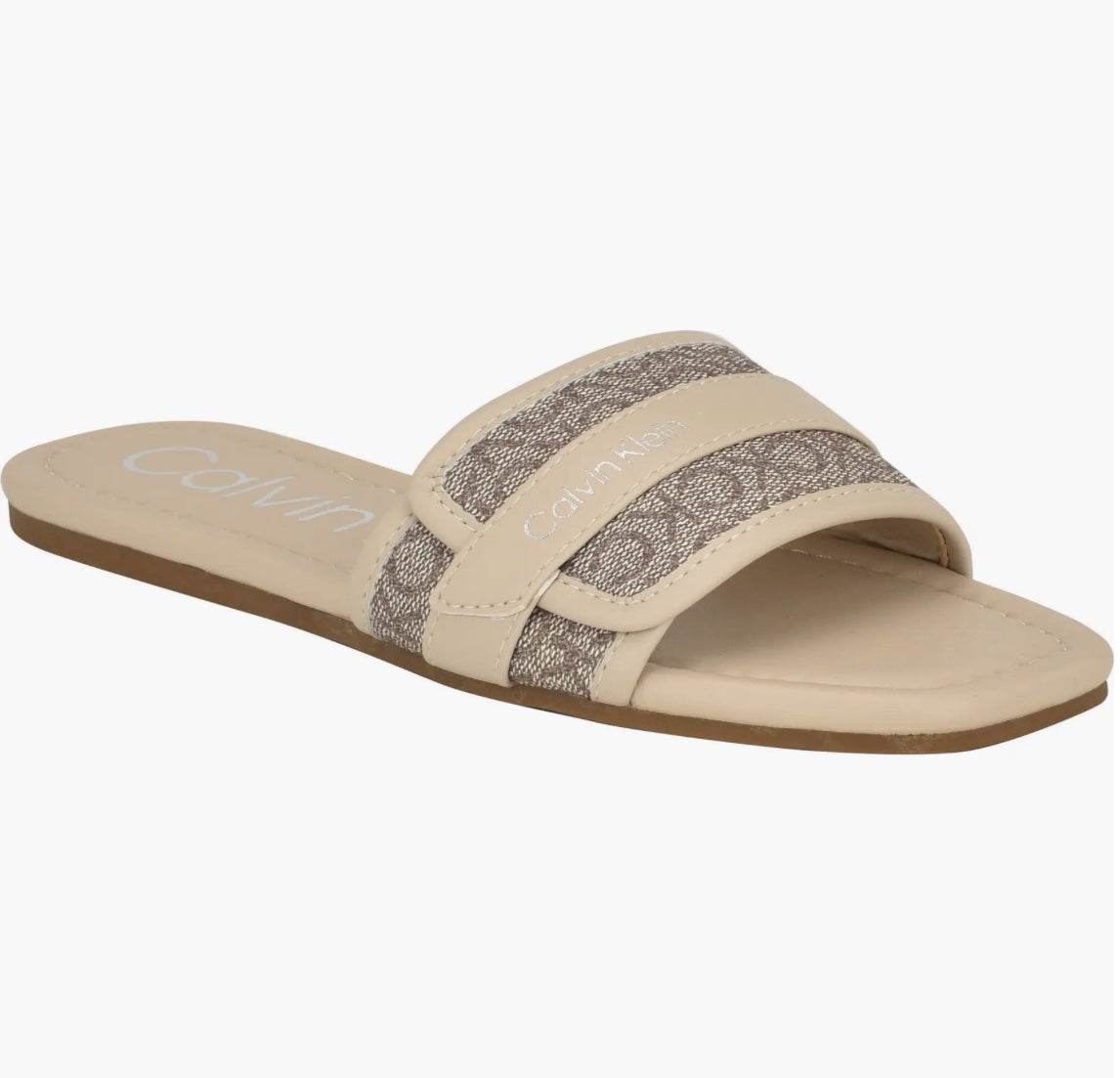 CALVIN KLEIN NUDE SLIDES