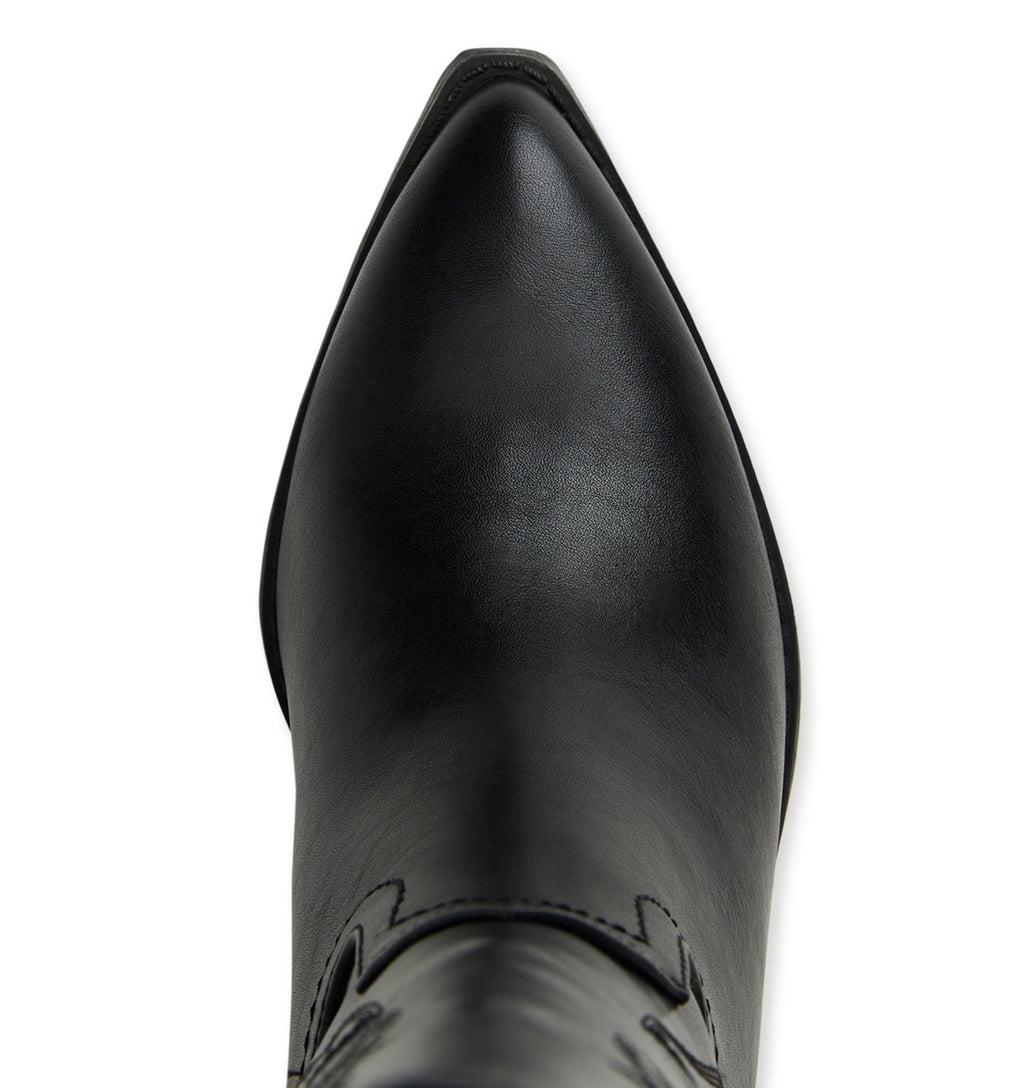 Western Black Boots