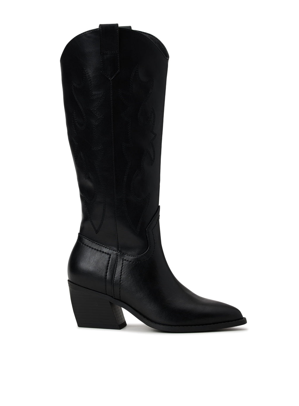 Western Black Boots