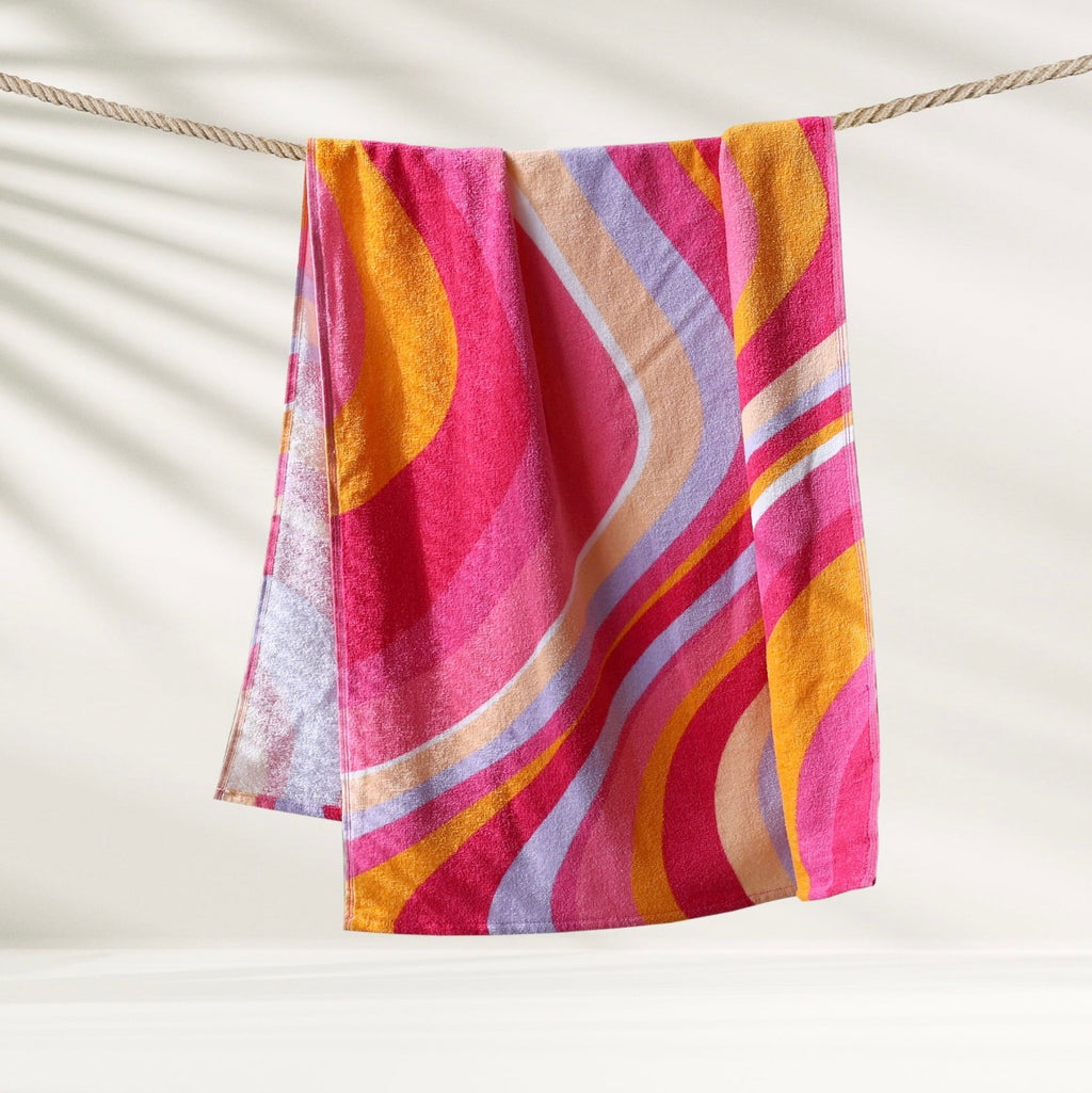 Pink Beach Towel
