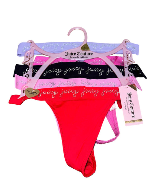 Juicy Couture 5 Pack Thongs