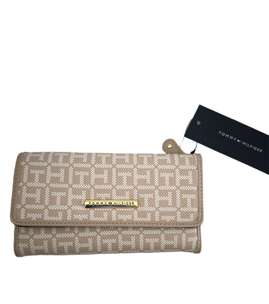 TOMMY HILFIGER BEIGE WALLET