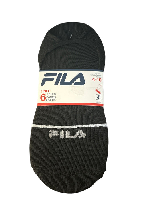 FILA 6 PAIRS LINER SOCKS