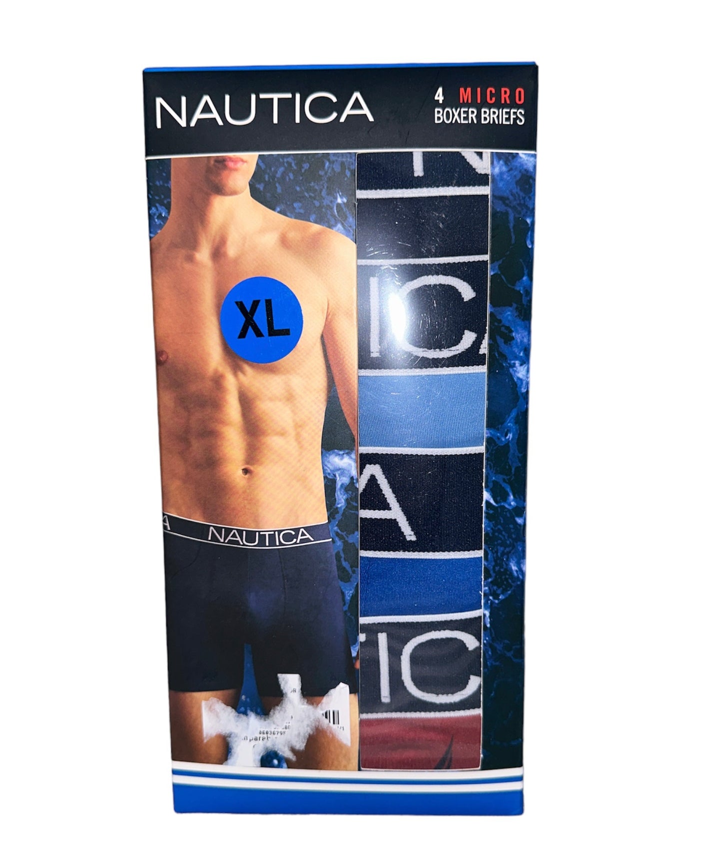 NAUTICA 4 MICRO BOXER BRIEFS