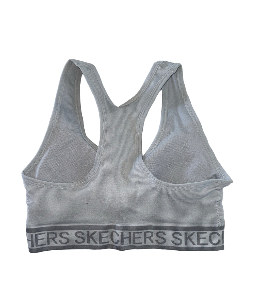 SKECHERS GREY SPORTS BRA