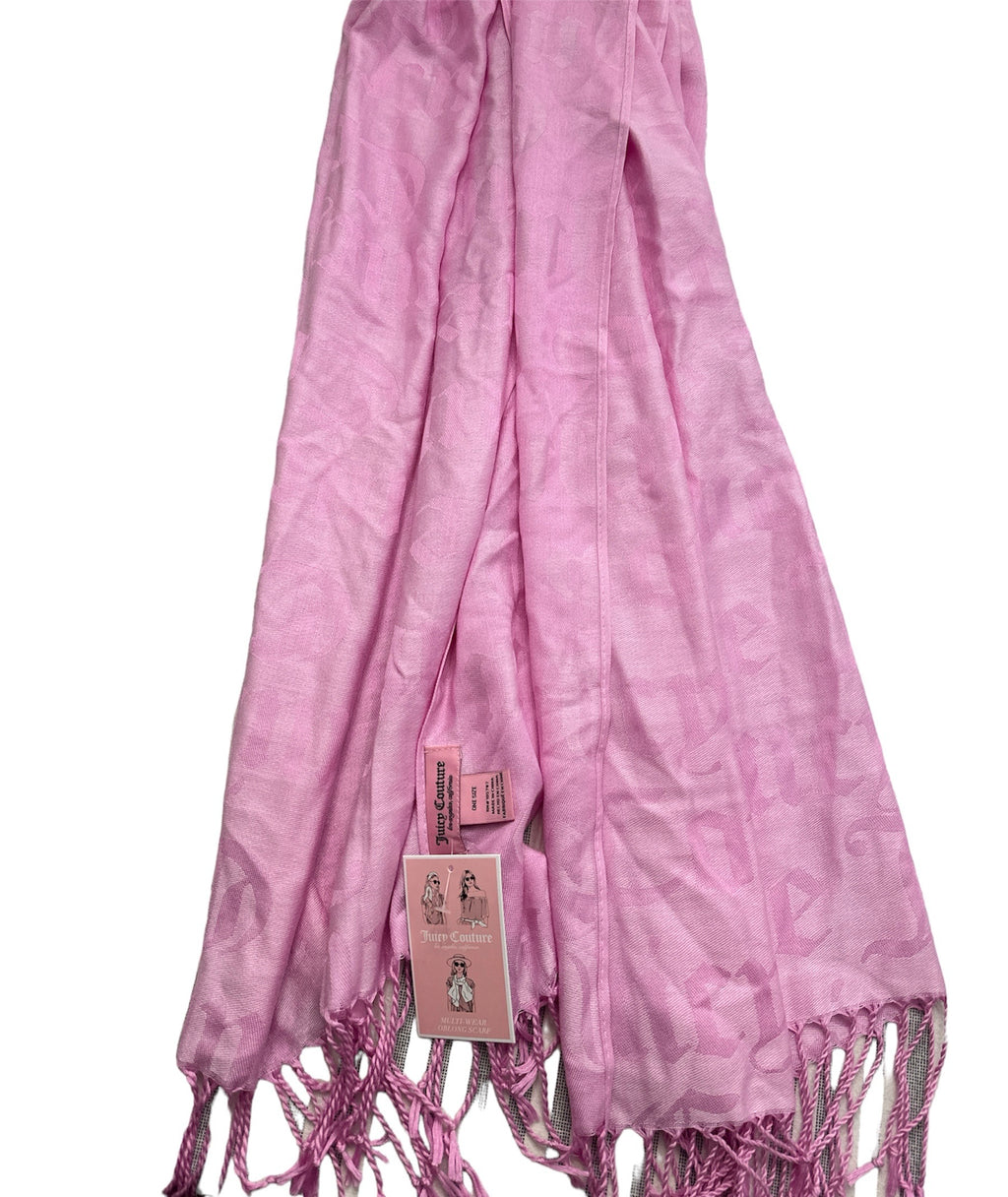JUICY COUTURE MONOGRAM SCARF