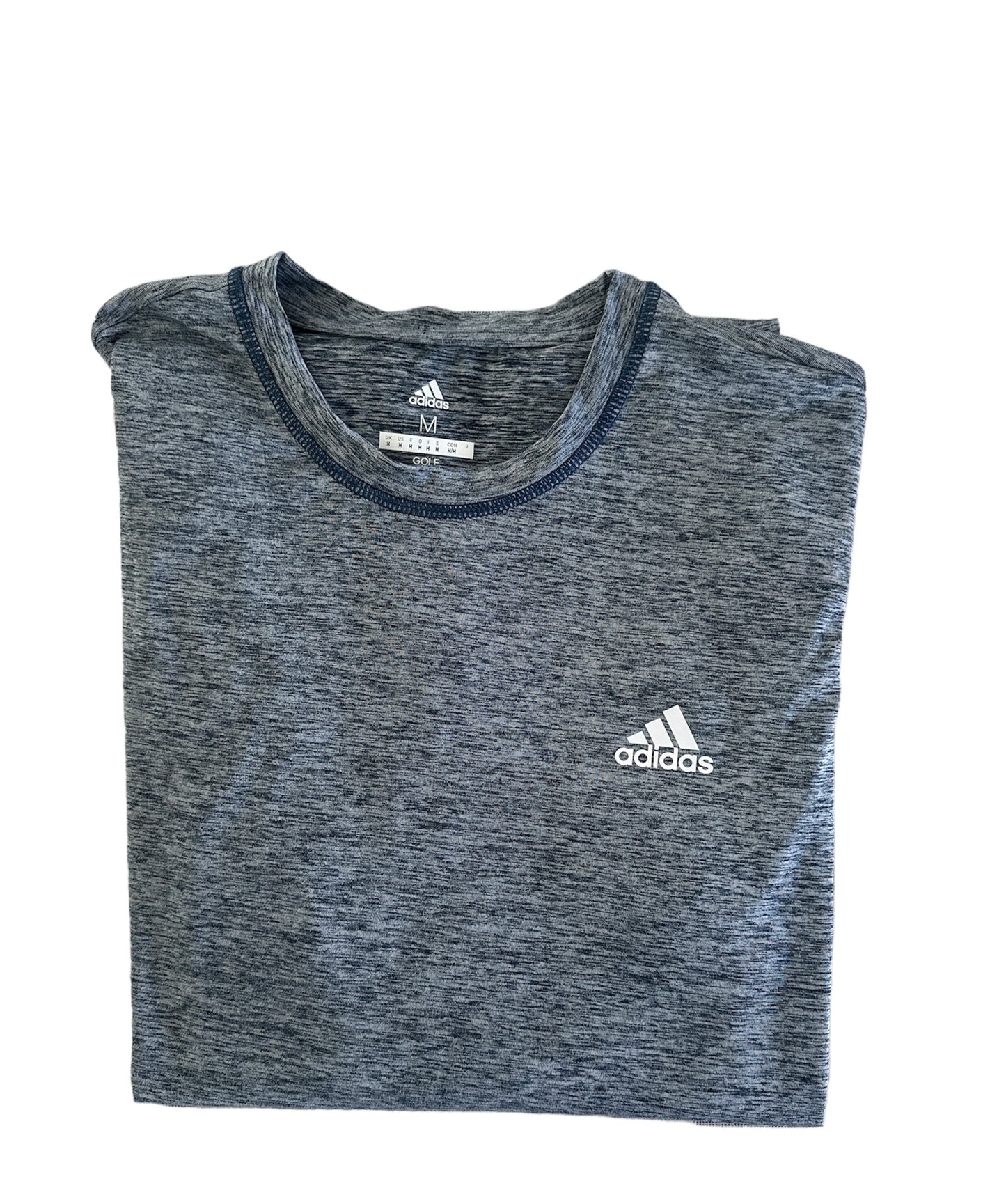 ADIDAS LONG SLEEVE NAVY TEE