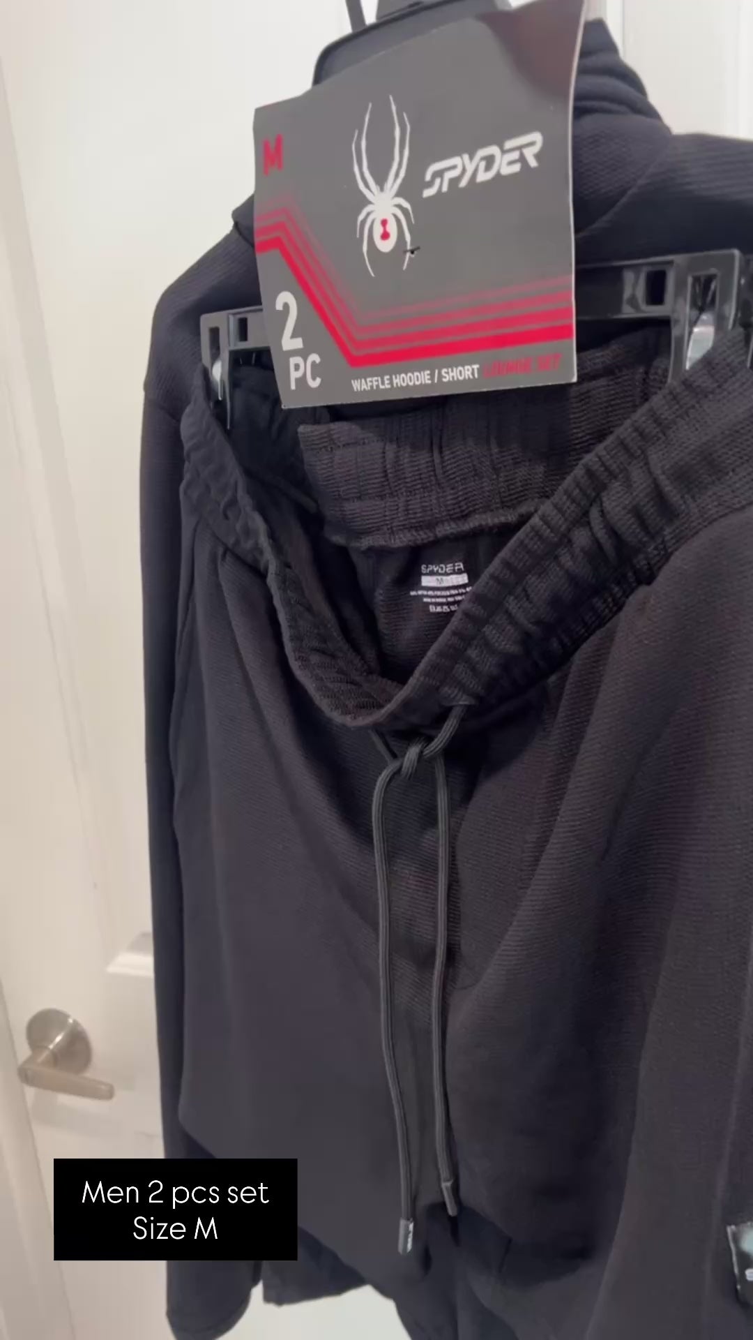 Spyder 2 Pcs Set Hoodie & Short